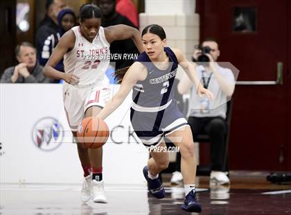 Thumbnail 2 in Centennial vs. St. John's (GEICO National Tournament Semifinal) photogallery.