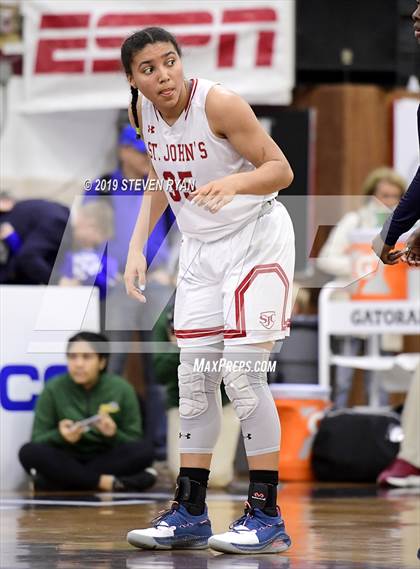 Thumbnail 2 in Centennial vs. St. John's (GEICO National Tournament Semifinal) photogallery.