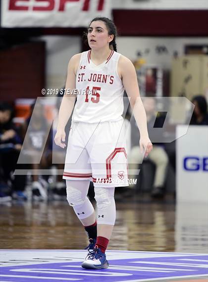 Thumbnail 1 in Centennial vs. St. John's (GEICO National Tournament Semifinal) photogallery.