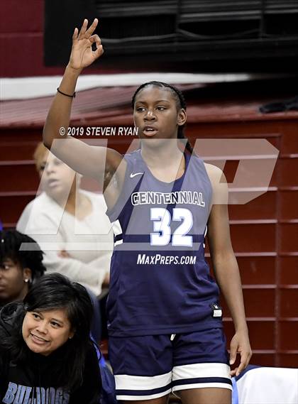 Thumbnail 1 in Centennial vs. St. John's (GEICO National Tournament Semifinal) photogallery.