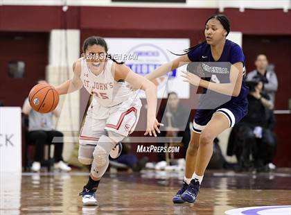 Thumbnail 3 in Centennial vs. St. John's (GEICO National Tournament Semifinal) photogallery.