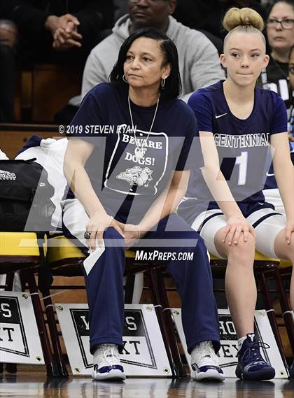 Thumbnail 2 in Centennial vs. St. John's (GEICO National Tournament Semifinal) photogallery.