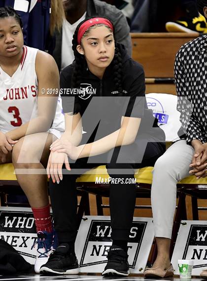 Thumbnail 1 in Centennial vs. St. John's (GEICO National Tournament Semifinal) photogallery.