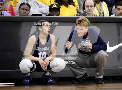 Thumbnail 2 in Centennial vs. St. John's (GEICO National Tournament Semifinal) photogallery.