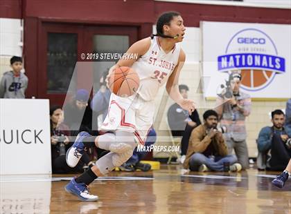 Thumbnail 2 in Centennial vs. St. John's (GEICO National Tournament Semifinal) photogallery.