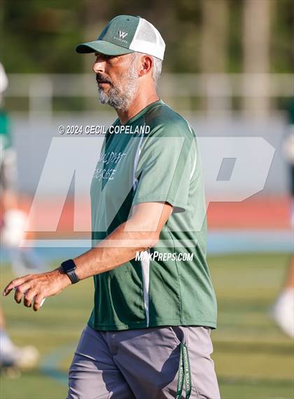 Thumbnail 2 in Wesleyan vs. Westminster (GHSA Class A-4A Championship) photogallery.