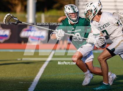 Thumbnail 2 in Wesleyan vs. Westminster (GHSA Class A-4A Championship) photogallery.