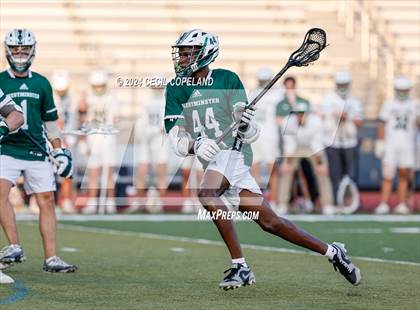Thumbnail 2 in Wesleyan vs. Westminster (GHSA Class A-4A Championship) photogallery.