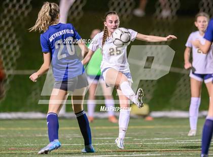 Thumbnail 2 in Woodstock Academy vs Wethersfield (CIAC Class L Quarterfinal) photogallery.