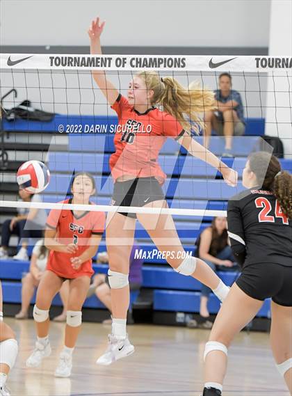 Thumbnail 3 in Santa Fe Christian vs. Paul Laurence Dunbar (Nike TOC Southwest) photogallery.