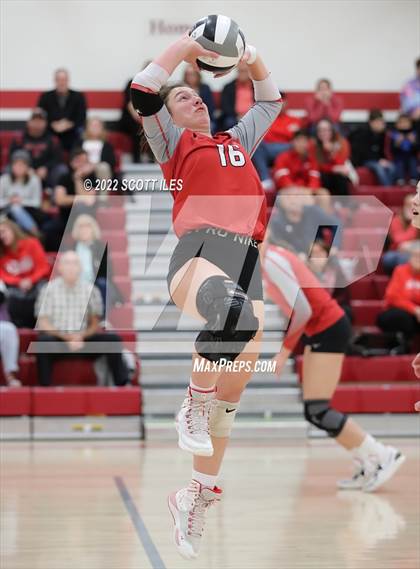 Thumbnail 3 in Amanda-Clearcreek @ Johnstown-Monroe (OHSAA D3 Sectional) photogallery.