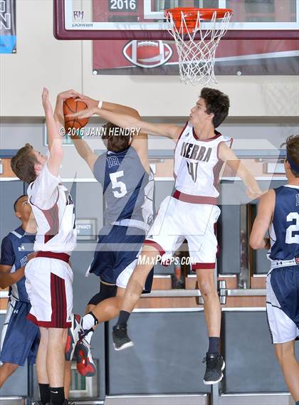Thumbnail 1 in JSerra Catholic vs. Ironwood Ridge (Rancho Mirage Holiday Invitational) photogallery.