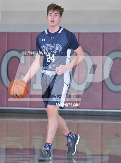 Thumbnail 1 in JSerra Catholic vs. Ironwood Ridge (Rancho Mirage Holiday Invitational) photogallery.