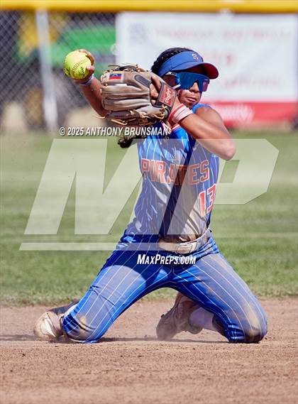 Thumbnail 3 in San Leandro @ East Nicolaus (CIF Northern Regional D4 Final) photogallery.