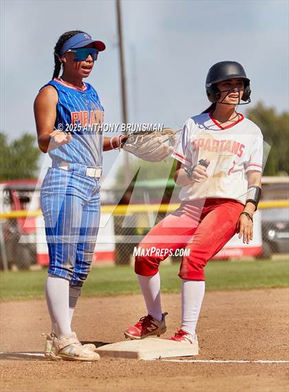 Thumbnail 3 in San Leandro @ East Nicolaus (CIF Northern Regional D4 Final) photogallery.