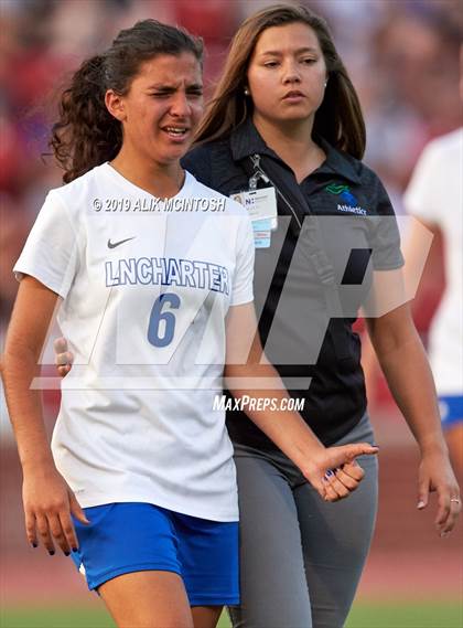 Thumbnail 2 in Lake Norman Charter vs. Carrboro (NCHSAA 2A Final) photogallery.