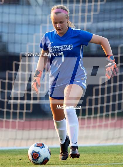 Thumbnail 2 in Lake Norman Charter vs. Carrboro (NCHSAA 2A Final) photogallery.