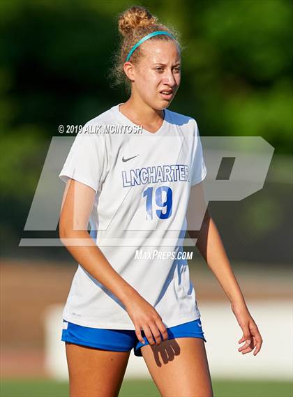 Thumbnail 3 in Lake Norman Charter vs. Carrboro (NCHSAA 2A Final) photogallery.