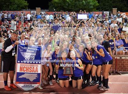 Thumbnail 3 in Lake Norman Charter vs. Carrboro (NCHSAA 2A Final) photogallery.