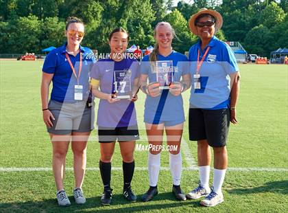 Thumbnail 1 in Lake Norman Charter vs. Carrboro (NCHSAA 2A Final) photogallery.