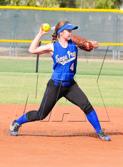 Thumbnail 2 in Northwest Christian vs. Tempe Prep (AIA D4 Playoff) photogallery.
