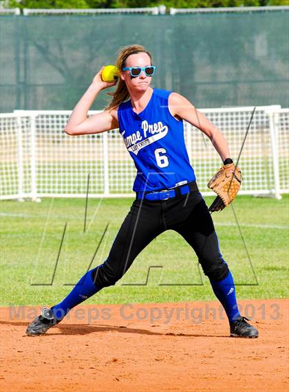 Thumbnail 2 in Northwest Christian vs. Tempe Prep (AIA D4 Playoff) photogallery.