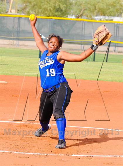 Thumbnail 2 in Northwest Christian vs. Tempe Prep (AIA D4 Playoff) photogallery.
