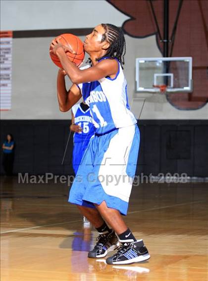 Thumbnail 3 in Dickinson vs. Dobie (McDonald’s Texas Invitational) photogallery.