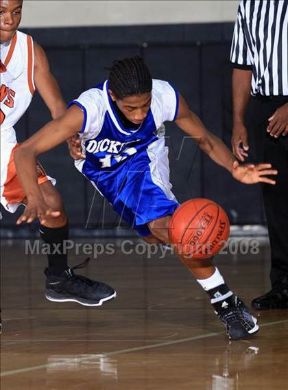 Thumbnail 2 in Dickinson vs. Dobie (McDonald’s Texas Invitational) photogallery.