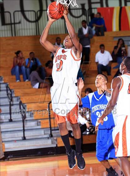 Thumbnail 1 in Dickinson vs. Dobie (McDonald’s Texas Invitational) photogallery.