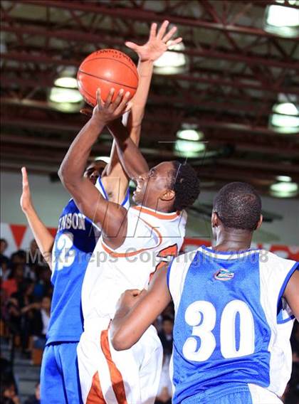 Thumbnail 2 in Dickinson vs. Dobie (McDonald’s Texas Invitational) photogallery.