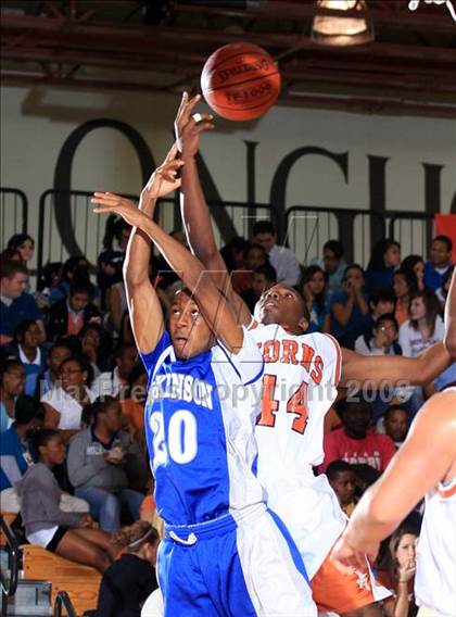 Thumbnail 1 in Dickinson vs. Dobie (McDonald’s Texas Invitational) photogallery.