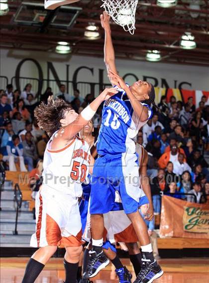 Thumbnail 2 in Dickinson vs. Dobie (McDonald’s Texas Invitational) photogallery.