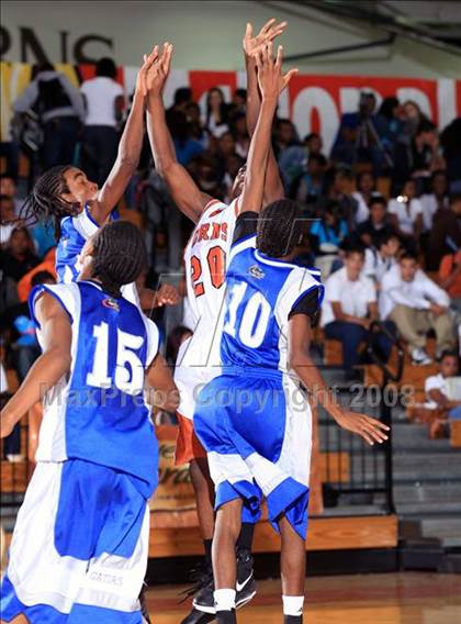 Thumbnail 1 in Dickinson vs. Dobie (McDonald’s Texas Invitational) photogallery.