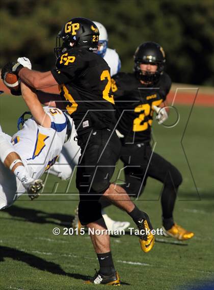 Thumbnail 3 in Collegiate vs. Garden Plain (KSHSAA 3A 2nd Round) photogallery.