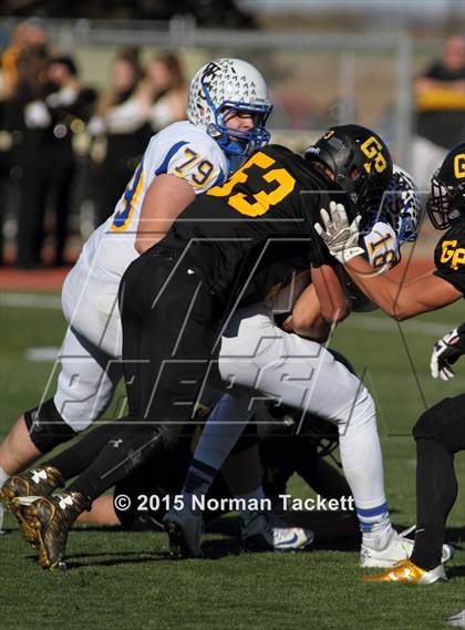 Thumbnail 3 in Collegiate vs. Garden Plain (KSHSAA 3A 2nd Round) photogallery.