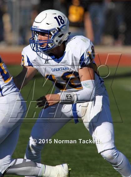 Thumbnail 3 in Collegiate vs. Garden Plain (KSHSAA 3A 2nd Round) photogallery.