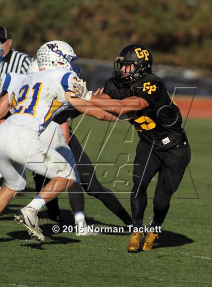 Thumbnail 1 in Collegiate vs. Garden Plain (KSHSAA 3A 2nd Round) photogallery.