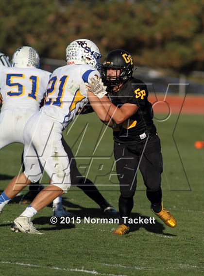 Thumbnail 2 in Collegiate vs. Garden Plain (KSHSAA 3A 2nd Round) photogallery.