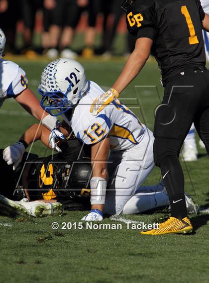 Thumbnail 2 in Collegiate vs. Garden Plain (KSHSAA 3A 2nd Round) photogallery.