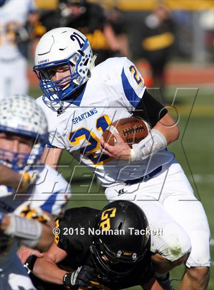 Thumbnail 3 in Collegiate vs. Garden Plain (KSHSAA 3A 2nd Round) photogallery.