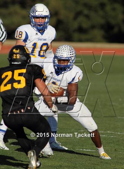 Thumbnail 3 in Collegiate vs. Garden Plain (KSHSAA 3A 2nd Round) photogallery.