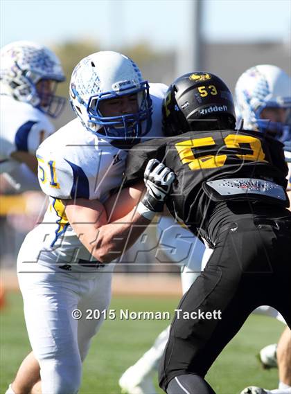 Thumbnail 2 in Collegiate vs. Garden Plain (KSHSAA 3A 2nd Round) photogallery.