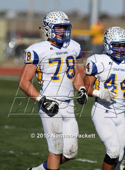 Thumbnail 2 in Collegiate vs. Garden Plain (KSHSAA 3A 2nd Round) photogallery.