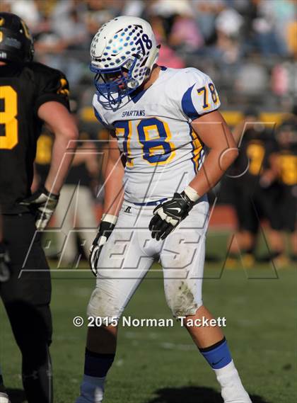 Thumbnail 2 in Collegiate vs. Garden Plain (KSHSAA 3A 2nd Round) photogallery.