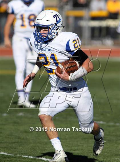 Thumbnail 2 in Collegiate vs. Garden Plain (KSHSAA 3A 2nd Round) photogallery.