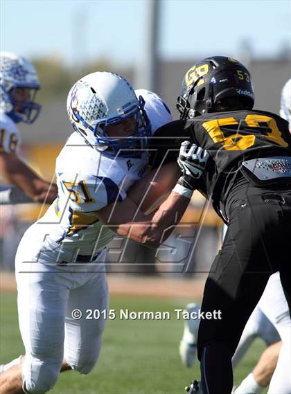 Thumbnail 3 in Collegiate vs. Garden Plain (KSHSAA 3A 2nd Round) photogallery.