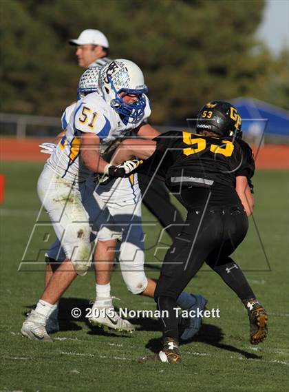 Thumbnail 2 in Collegiate vs. Garden Plain (KSHSAA 3A 2nd Round) photogallery.