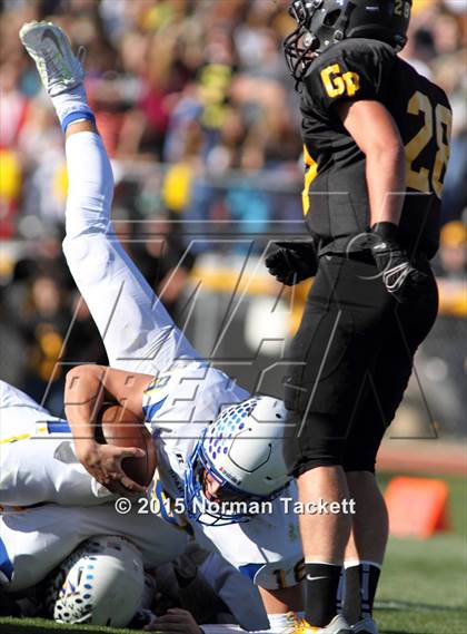 Thumbnail 3 in Collegiate vs. Garden Plain (KSHSAA 3A 2nd Round) photogallery.