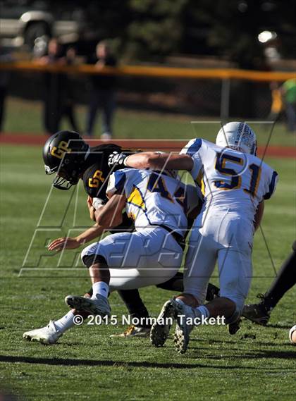 Thumbnail 2 in Collegiate vs. Garden Plain (KSHSAA 3A 2nd Round) photogallery.